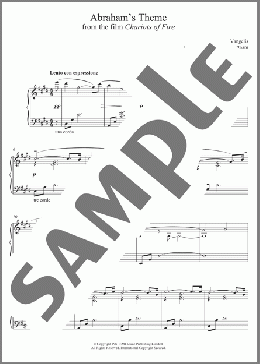 Abraham's Theme (from Chariots Of Fire) (as performed by Sacha Puttnam)(Vangelis/Sacha Puttnam) 楽譜 ピアノ（ソロ） ダウンロード