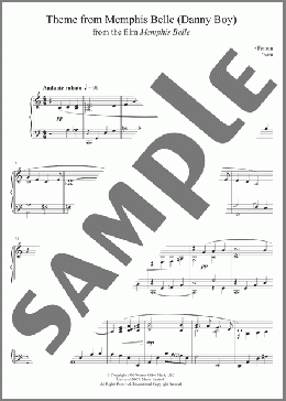 Memphis Belle (Main Title) (as performed by Sacha Puttnam)(George Fenton/Sacha Puttnam) 楽譜 ピアノ（ソロ） ダウンロード