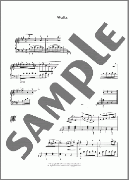 Waltz (J. 146 No. 4)(Carl Maria von Weber) 楽譜 ピアノ（ソロ） ダウンロード