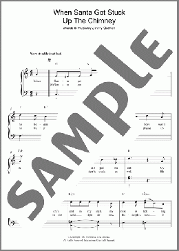 When Santa Got Stuck Up The Chimney(Jimmy Grafton) 楽譜 ピアノ（ソロ） ダウンロード