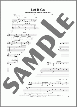 Let It Go(James Bay) 楽譜 ギター（その他） ダウンロード
