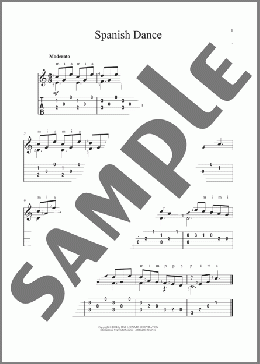 Spanish Dance(John Hill) 楽譜 ギター（その他） ダウンロード