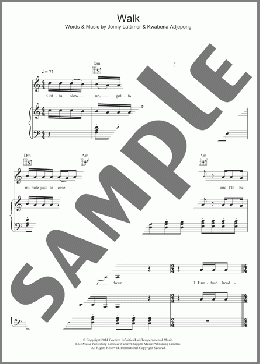 Walk(Kwabs) 楽譜 その他 ダウンロード