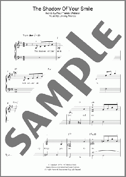 The Shadow Of Your Smile(Tony Bennett) 楽譜 ピアノ（ソロ） ダウンロード