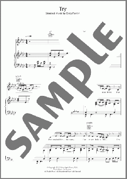 Try(Dolly Parton) 楽譜 その他 ダウンロード