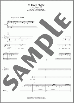 O Holy Night(Adolphe Adam) 楽譜 その他 ダウンロード