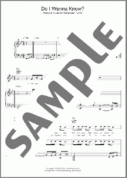 Do I Wanna Know?(Arctic Monkeys) 楽譜 その他 ダウンロード