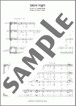 Silent Night(Franz Gruber) 楽譜 その他 ダウンロード