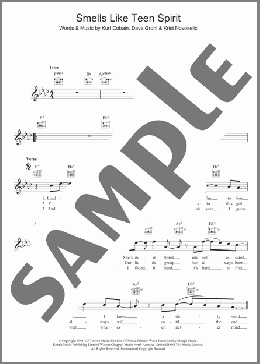 Smells Like Teen Spirit(Nirvana) 楽譜 その他 ダウンロード