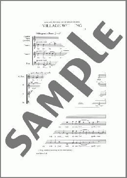 Village Wedding(John Tavener) 楽譜 その他 ダウンロード