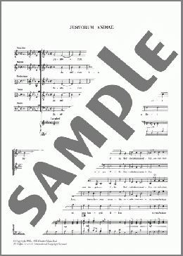 Justorum Animae(William Byrd) 楽譜 その他 ダウンロード