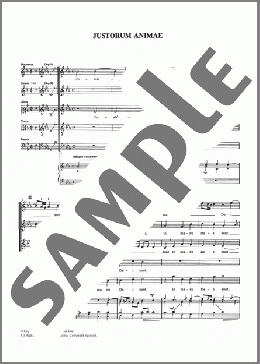 Justorum Animae(Orlandus Lassus) 楽譜 その他 ダウンロード