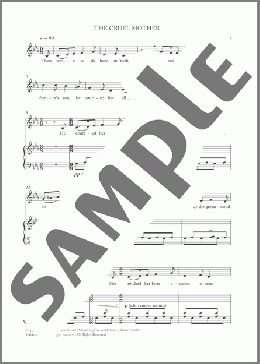 The Cruel Mother (from 'Four Traditional Songs')(Nico Muhly) 楽譜 ピアノ & ボーカル ダウンロード