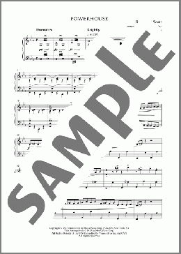 Powerhouse (arr. Wayne Barker)(Raymond Scott) 楽譜 ピアノ（ソロ） ダウンロード