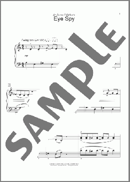 Eye Spy(Lynda Lybeck-Robinson) 楽譜 ピアノ（ソロ） ダウンロード
