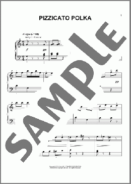 Pizzicato Polka [Classical version] (arr. Phillip Keveren)(Johann Strauss, Jr.) 楽譜 ピアノ（ソロ） ダウンロード