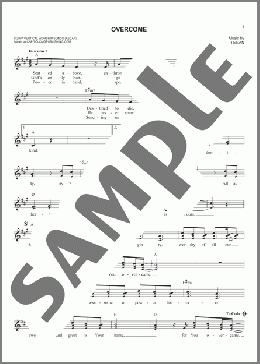 Overcome(Jeremy Camp) 楽譜 その他 ダウンロード