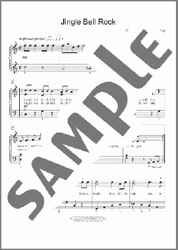 Jingle Bell Rock(Bobby Helms) 楽譜 ピアノ（ソロ） ダウンロード