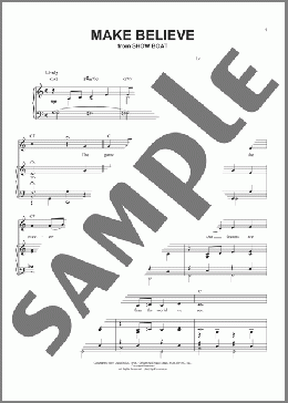 Make Believe(Oscar Hammerstein II) 楽譜 ピアノ & ボーカル ダウンロード