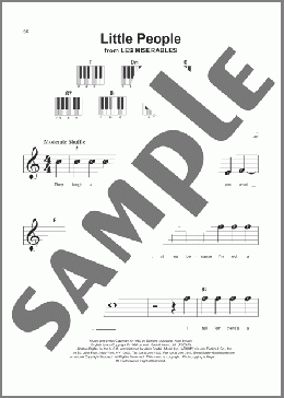 Little People(Herbert Kretzmer) 楽譜 ピアノ（ソロ） ダウンロード