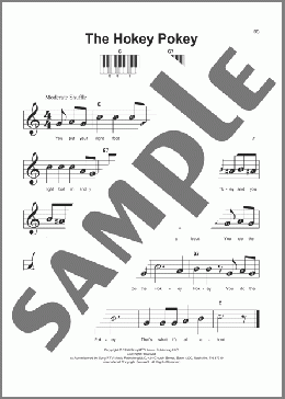 The Hokey Pokey(Larry LaPrise) 楽譜 ピアノ（ソロ） ダウンロード