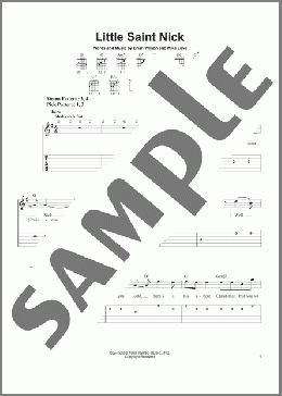 Little Saint Nick(The Beach Boys) 楽譜 ギター（ソロ） ダウンロード