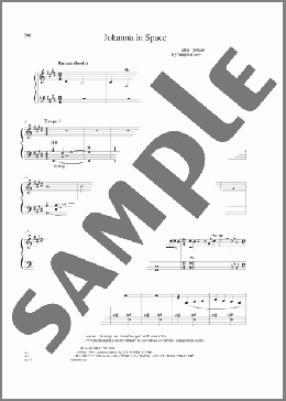 Johanna In Space(Stephen Sondheim) 楽譜 ピアノ（ソロ） ダウンロード