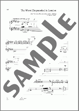 The Worst [Empanadas] In London(Stephen Sondheim) 楽譜 ピアノ（ソロ） ダウンロード