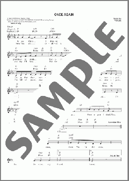Once Again(Matt Redman) 楽譜 その他 ダウンロード