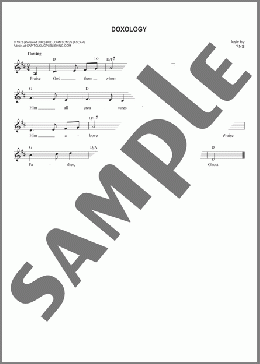Doxology(Jimmy Owens) 楽譜 その他 ダウンロード