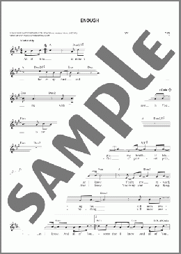 Enough(Jeremy Camp/Chris Tomlin) 楽譜 その他 ダウンロード