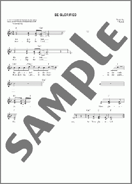 Be Glorified(Billy Funk) 楽譜 その他 ダウンロード