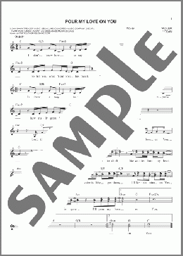 Pour My Love On You(Phillips, Craig and Dean) 楽譜 その他 ダウンロード