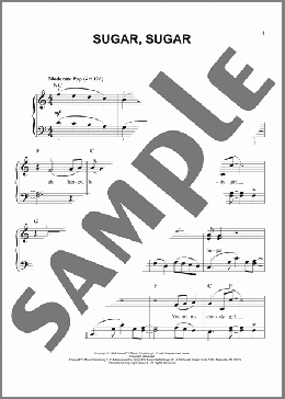 Sugar, Sugar (arr. Phillip Keveren)(Wilson Pickett/The Archies) 楽譜 ピアノ（ソロ） ダウンロード