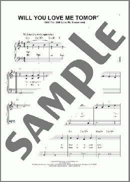 Will You Love Me Tomorrow (Will You Still Love Me Tomorrow)(The Shirelles) 楽譜 ピアノ（ソロ） ダウンロード
