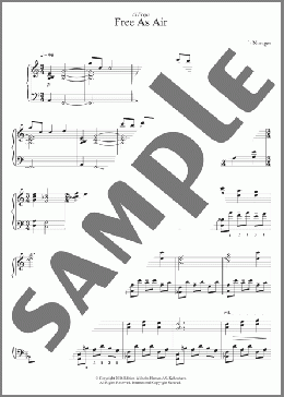 Free As Air(Niels Norager) 楽譜 ピアノ（ソロ） ダウンロード