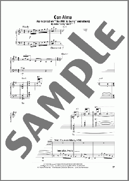Con Alma(Oscar Peterson/Dizzy Gillespie) 楽譜 ピアノ（ソロ） ダウンロード