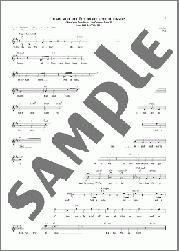 Haben Sie Gehort Das Deutsche Band? (Have You Ever Heard The German Band?)(Mel Brooks) 楽譜 その他 ダウンロード