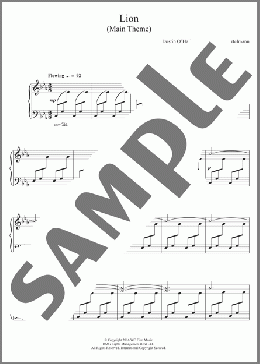 Main Theme (from Lion)(Dustin O'Halloran/Hauschka) 楽譜 ピアノ（ソロ） ダウンロード
