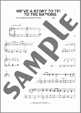 We've A Story To Tell To The Nations (arr. Phillip Keveren)(H. Ernest Nichol) 楽譜 ピアノ（ソロ） ダウンロード