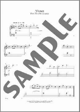 Vivace, Op. 117, No. 8(Cornelius Gurlitt) 楽譜 ピアノ（ソロ） ダウンロード