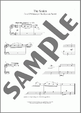 The Scales(Daniel Gottlob Turk) 楽譜 ピアノ（ソロ） ダウンロード