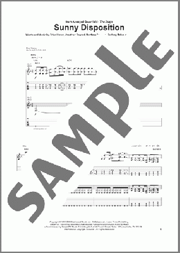 Sunny Disposition(Avenged Sevenfold) 楽譜 ギター（ソロ） ダウンロード