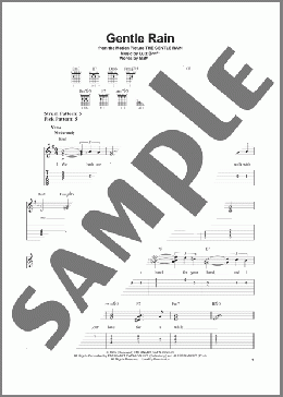 Gentle Rain(Luiz Bonfa) 楽譜 ギター（ソロ） ダウンロード