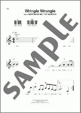Wringle Wrangle(Fess Parker) 楽譜 ピアノ（ソロ） ダウンロード