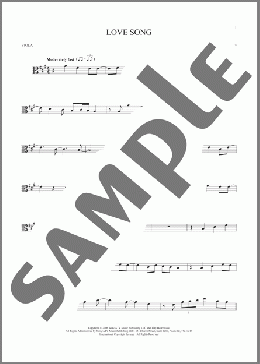 Love Song(Sara Bareilles) 楽譜 その他 ダウンロード