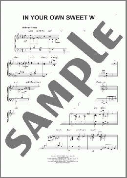 In Your Own Sweet Way(Dave Brubeck) 楽譜 ピアノ（ソロ） ダウンロード