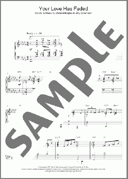 Your Love Has Faded(Billy Strayhorn) 楽譜 ピアノ（ソロ） ダウンロード
