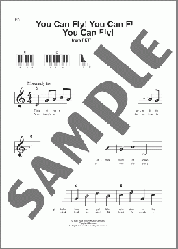 You Can Fly! You Can Fly! You Can Fly! (from Peter Pan)(Sammy Cahn) 楽譜 ピアノ（ソロ） ダウンロード