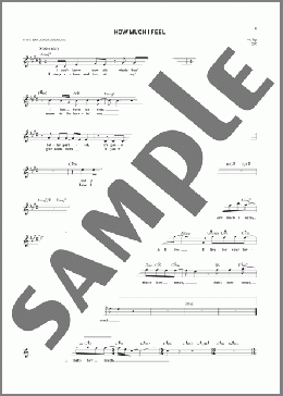 How Much I Feel(Ambrosia) 楽譜 その他 ダウンロード